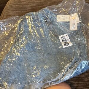 Abercrombie & Fitch Blue A-Line Denim Shorts